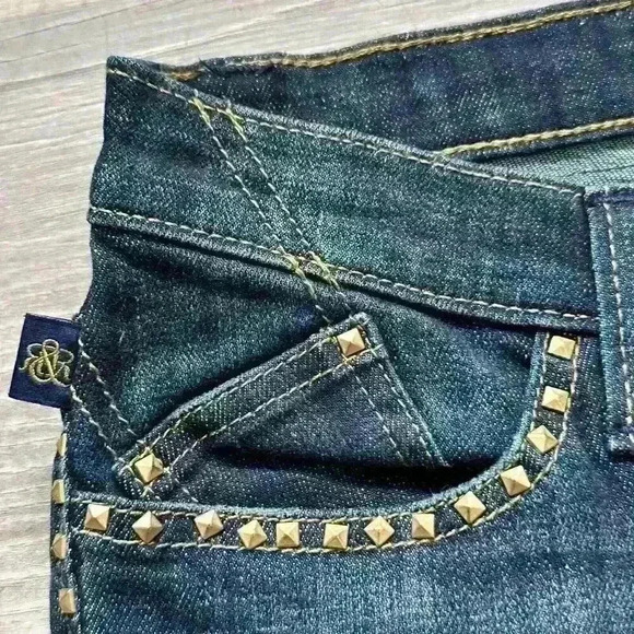 Rock & Republic Womens Jeans Kasandra Studded Boot Cut Jeans Women’s Size 2 EUC - Picture 5 of 16